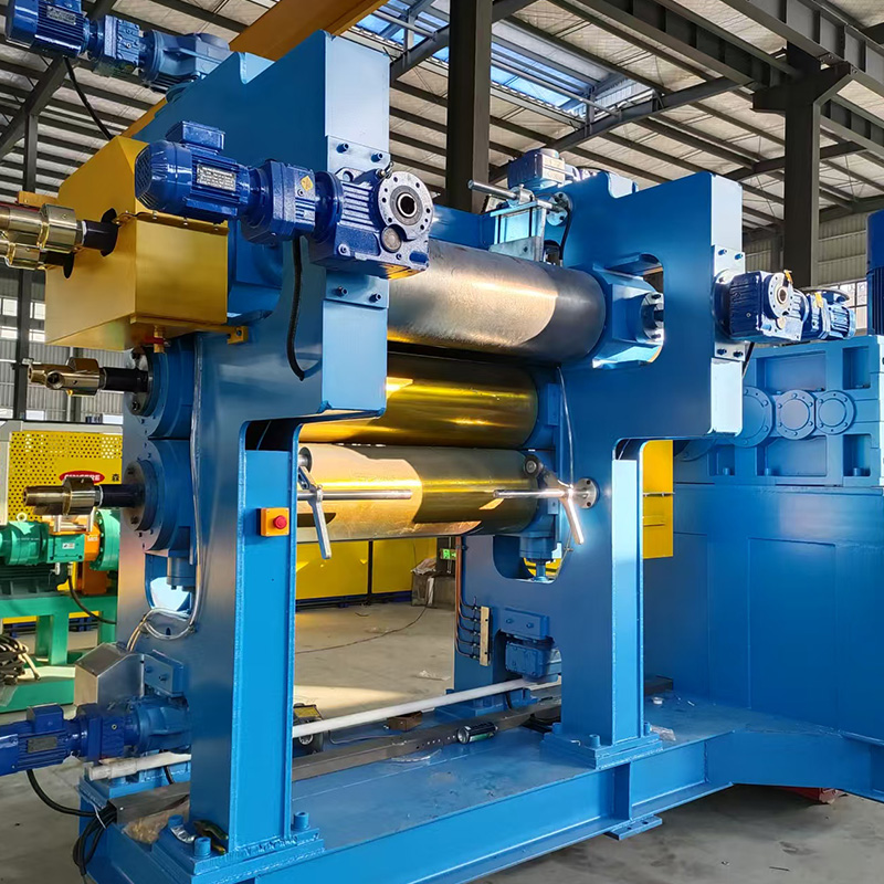 Máquina de borracha do calendário de 4 rolos