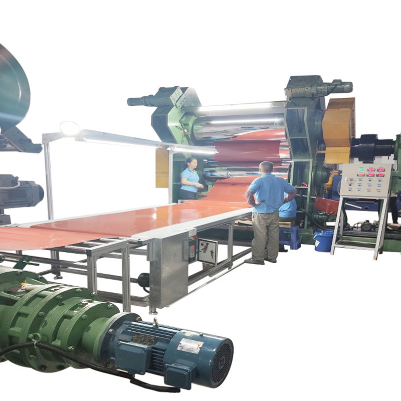 Máquina de borracha do calendário de 3 rolos